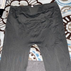 Gray leggings